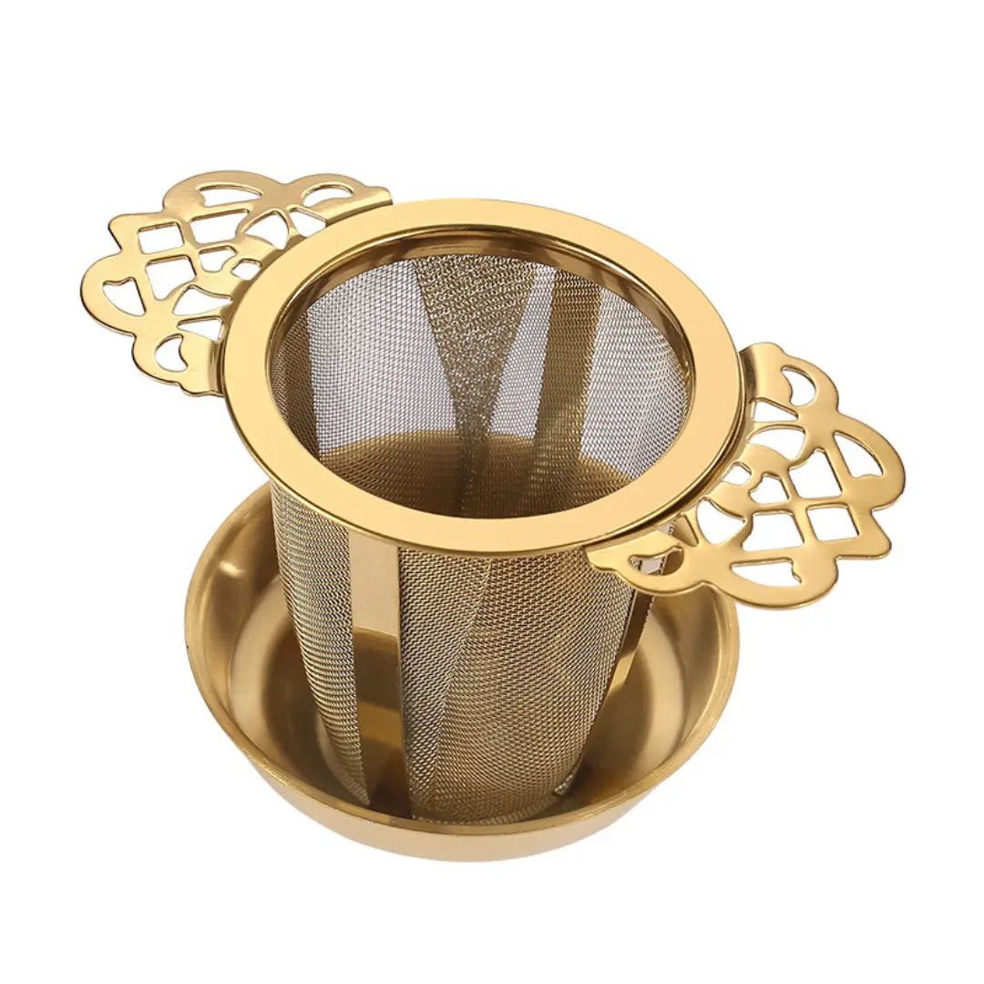 Tea Infuser Gold | Tavalon Tea Australia