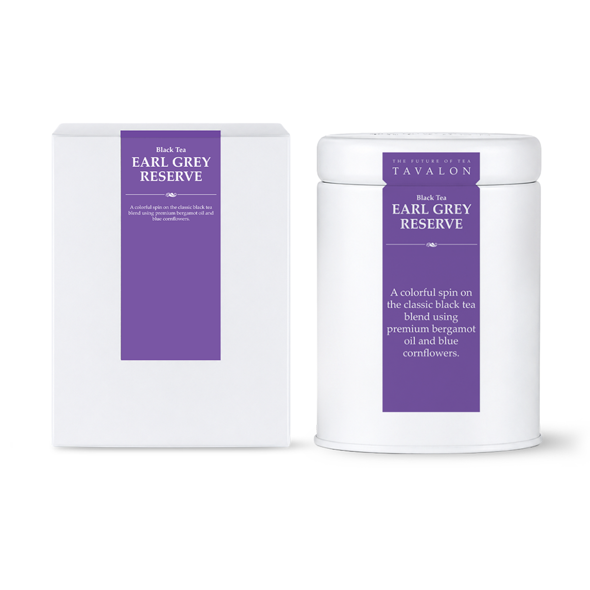 Earl Grey Reserve Loose Leaf Large Pouch Tin | Tavalon Tea Australia