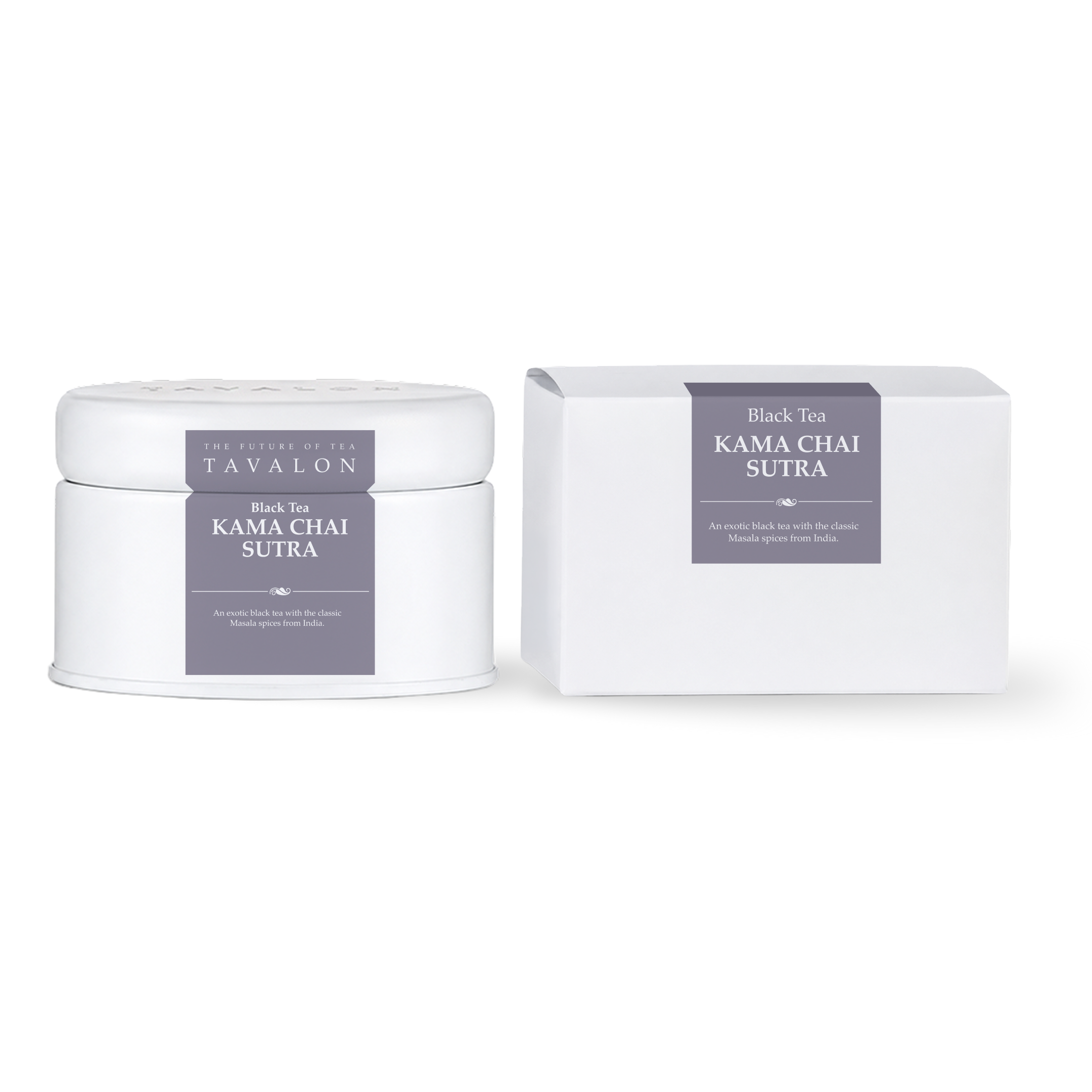 Kama Chai Sutra Small Pouch Tin | Tavalon Tea Australia