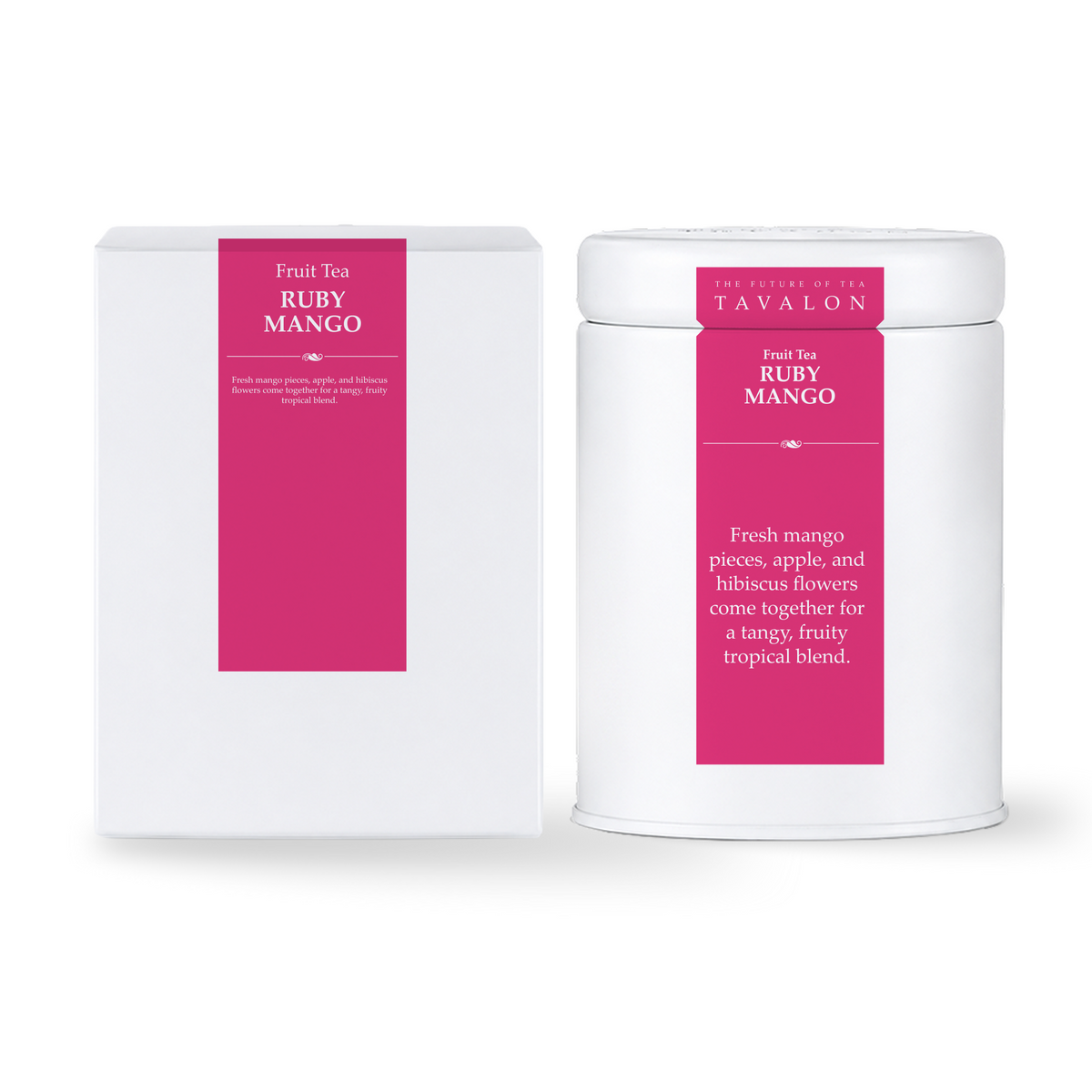 Ruby Mango Large Pouch Tin | Tavalon Tea Australia