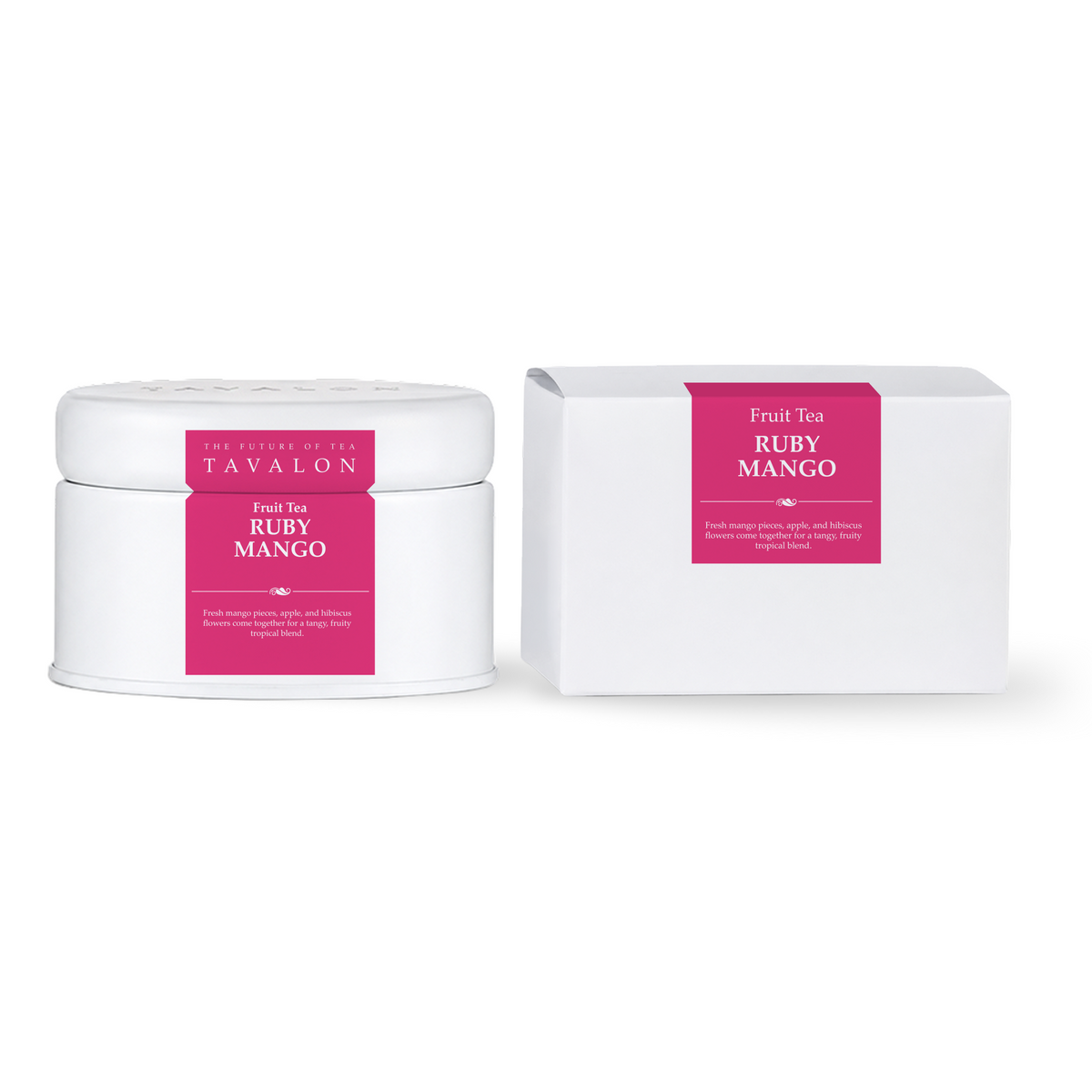 Ruby Mango Small Pouch Tin | Tavalon Tea Australia
