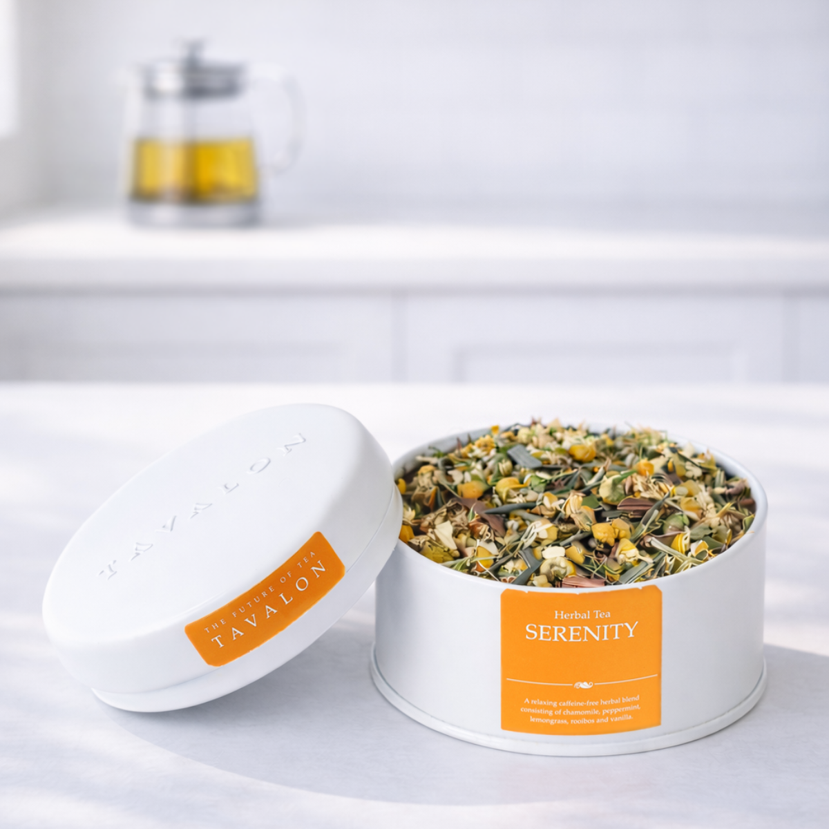Serenity Small Tin | Tavalon Tea Australia