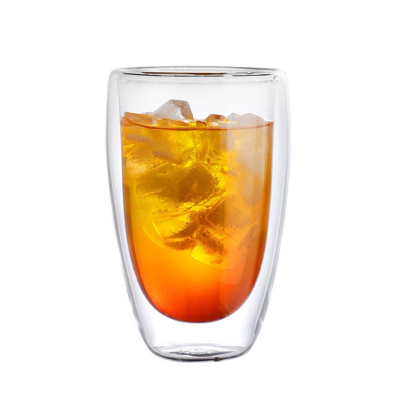 Large Sleek Double Wall Glass Cup | Tavalon Tea Australia