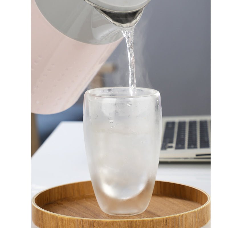 Large Sleek Double Wall Glass Cup | Tavalon Tea Australia