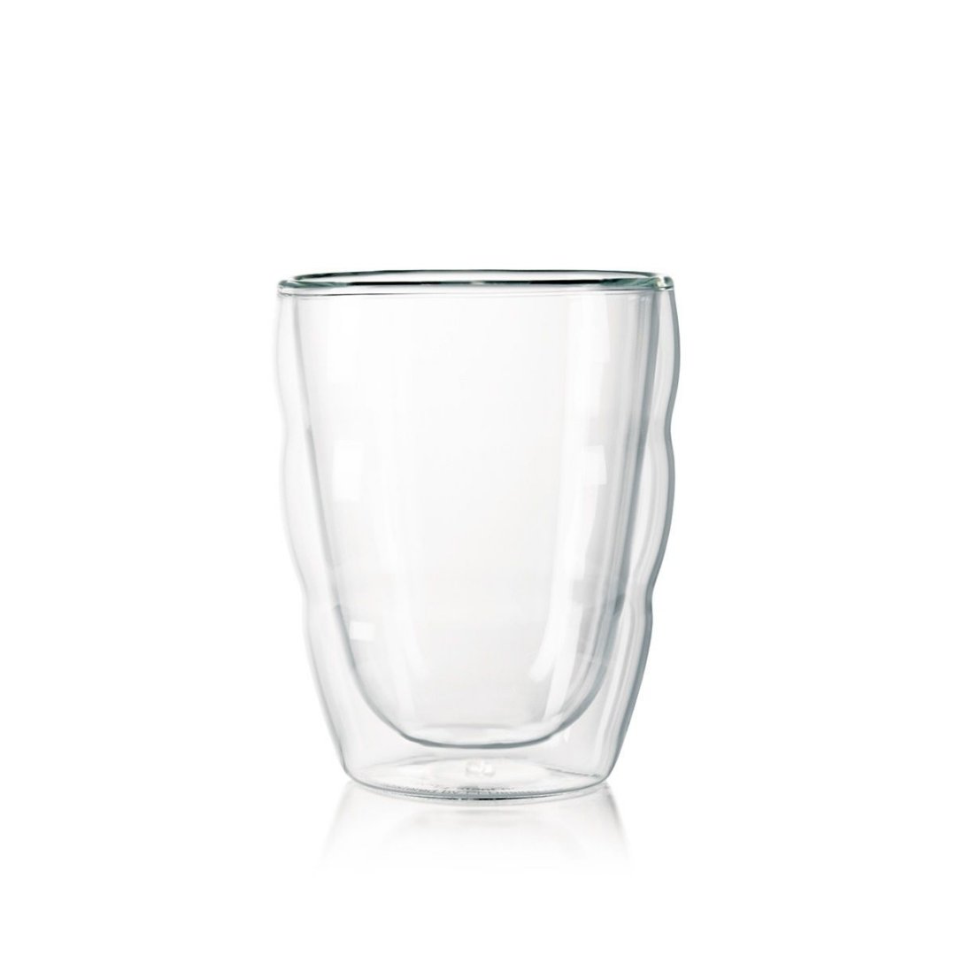 Empty PILATUS Double Wall Glasses 250ml | Tavalon Tea Australia