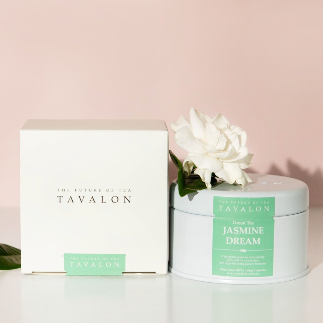 Jasmine Dream Small Tea Tin | Tavalon Tea Australia
