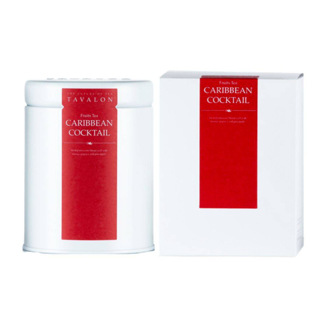 Caribbean Cocktail Large Tin & Package | Tavalon Tea Australia