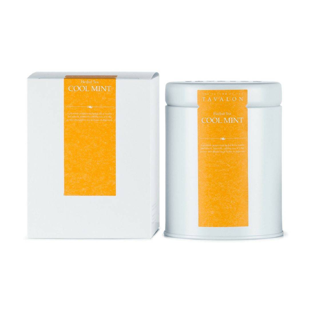 Cool Mint Large Tin & Package | Tavalon Tea Australia