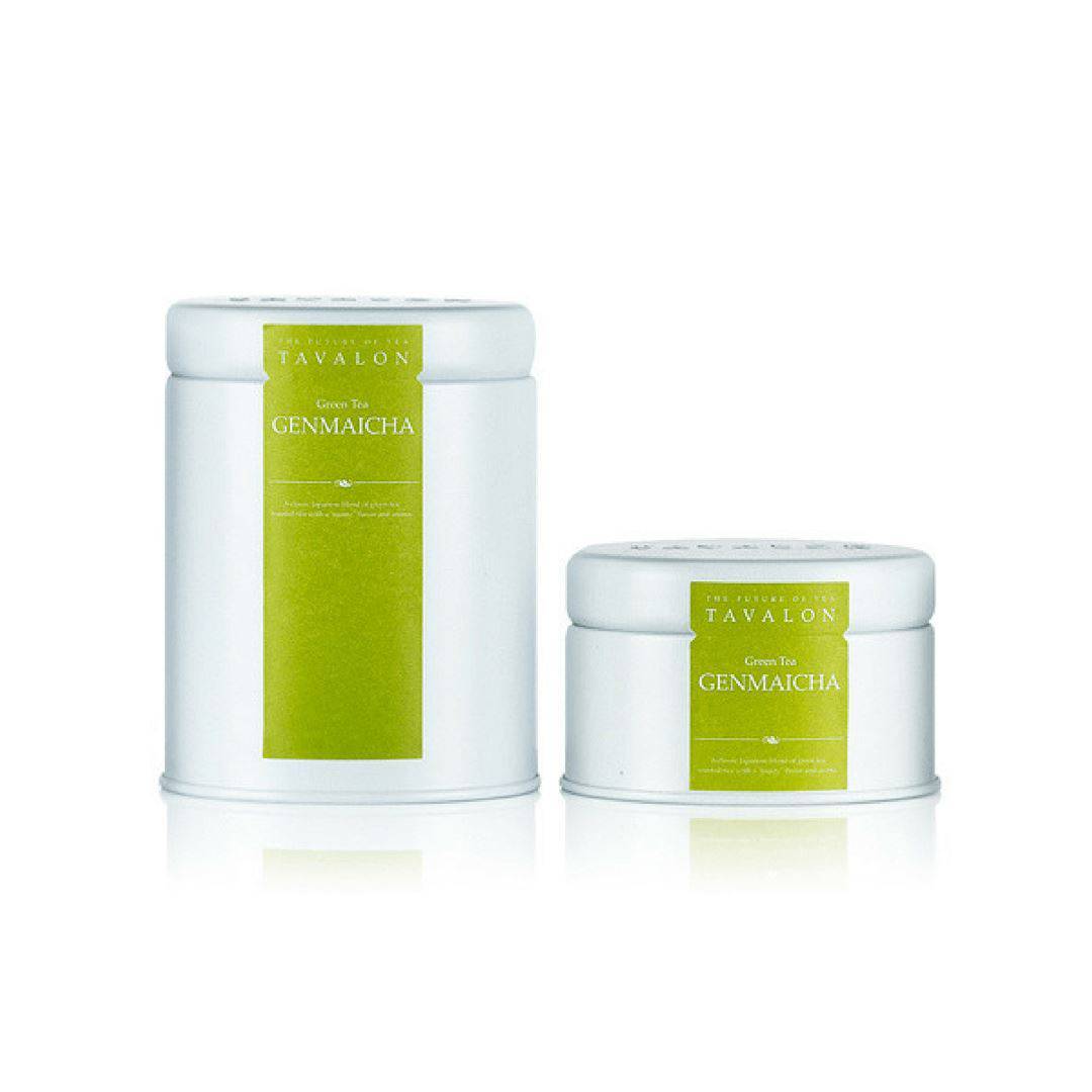 Genmaicha Large & Small Tin | Tavalon Tea Australia