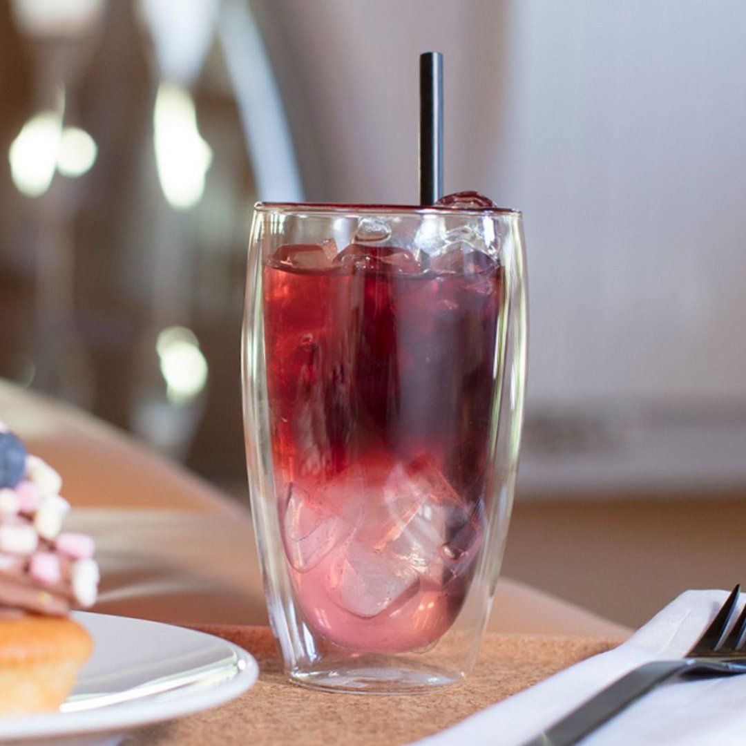 PAVINA Double Wall Glass 450ml - Tavalon Tea Australia