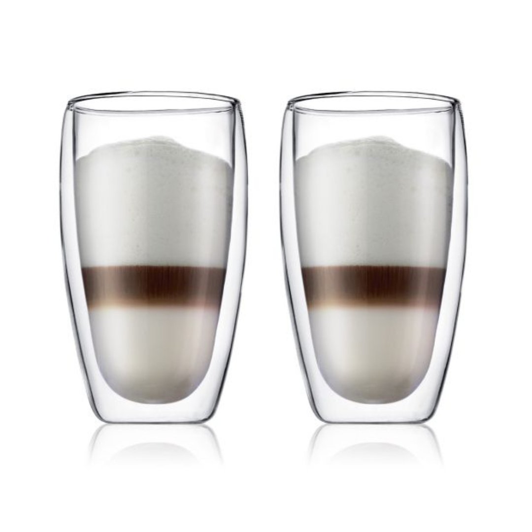 PAVINA Double Wall Glass 450ml - Tavalon Tea Australia