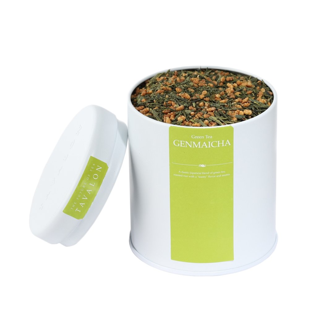 Genmaicha Large Tin Loose Leaf Tea | Tavalon Tea Australia