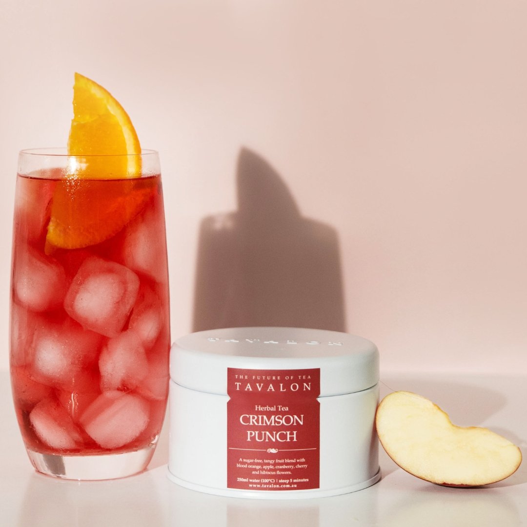 Crimson Punch Cold Tea | Tavalon Tea Australia