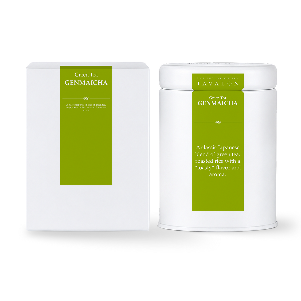 Genmaicha Large Pouch Tin | Tavalon Tea Australia