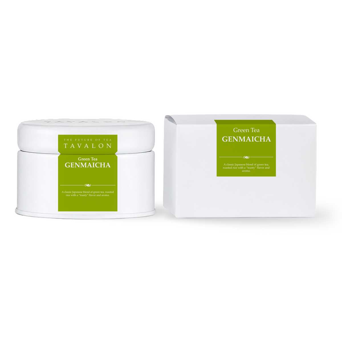 Genmaicha Small Pouch Tin | Tavalon Tea Australia