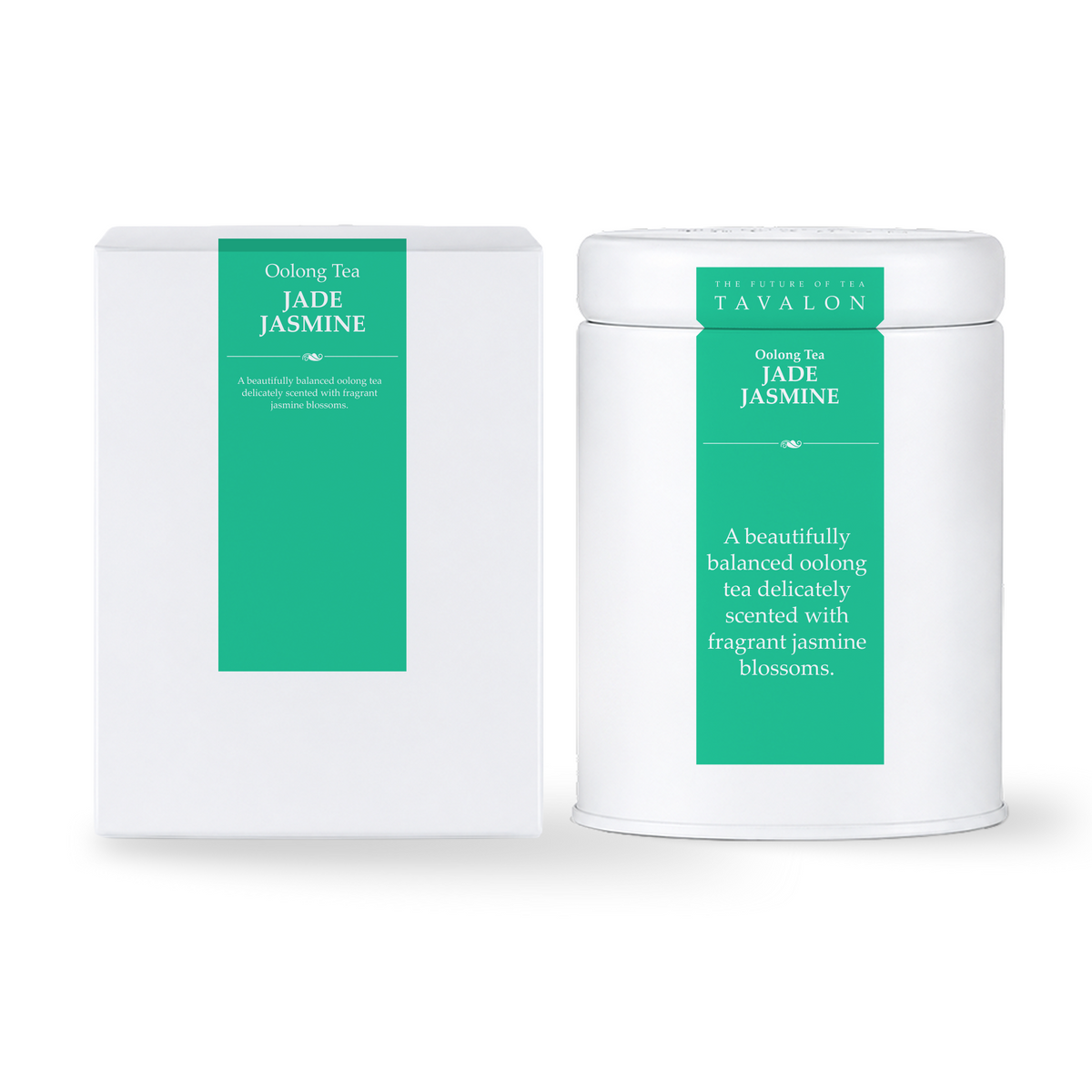 Jade Jasmine Large Pouch Tin | Tavalon Tea Australia