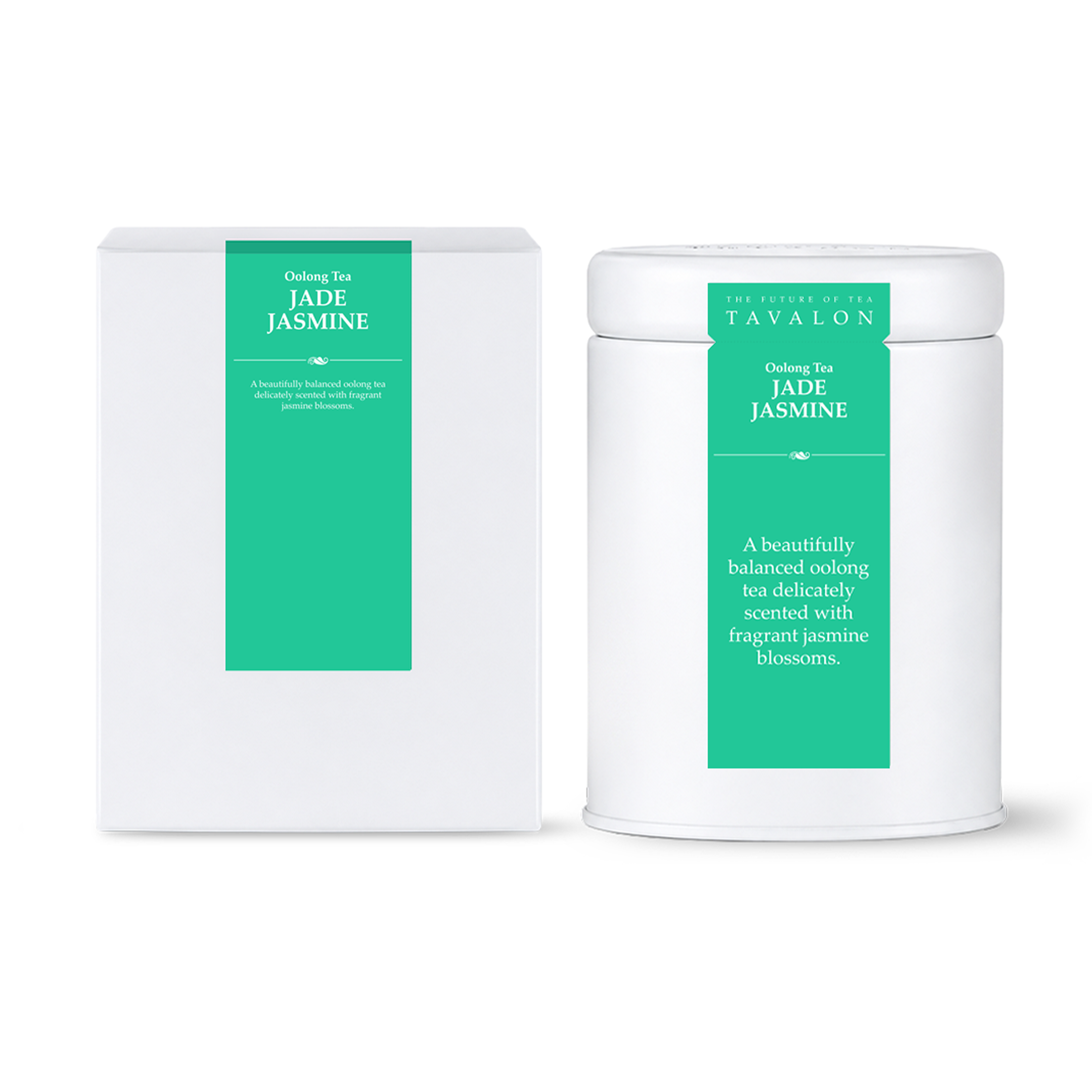 Jade Jasmine Large Pouch package | Tavalon Tea