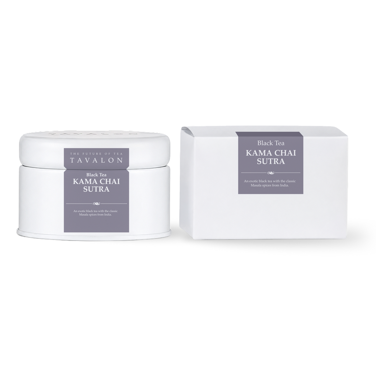 Kama Chai Sutra Small Pouch Tin | Tavalon Tea Australia
