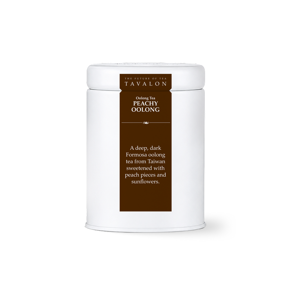 Peachy Oolong Large Tin | Tavalon Tea Australia
