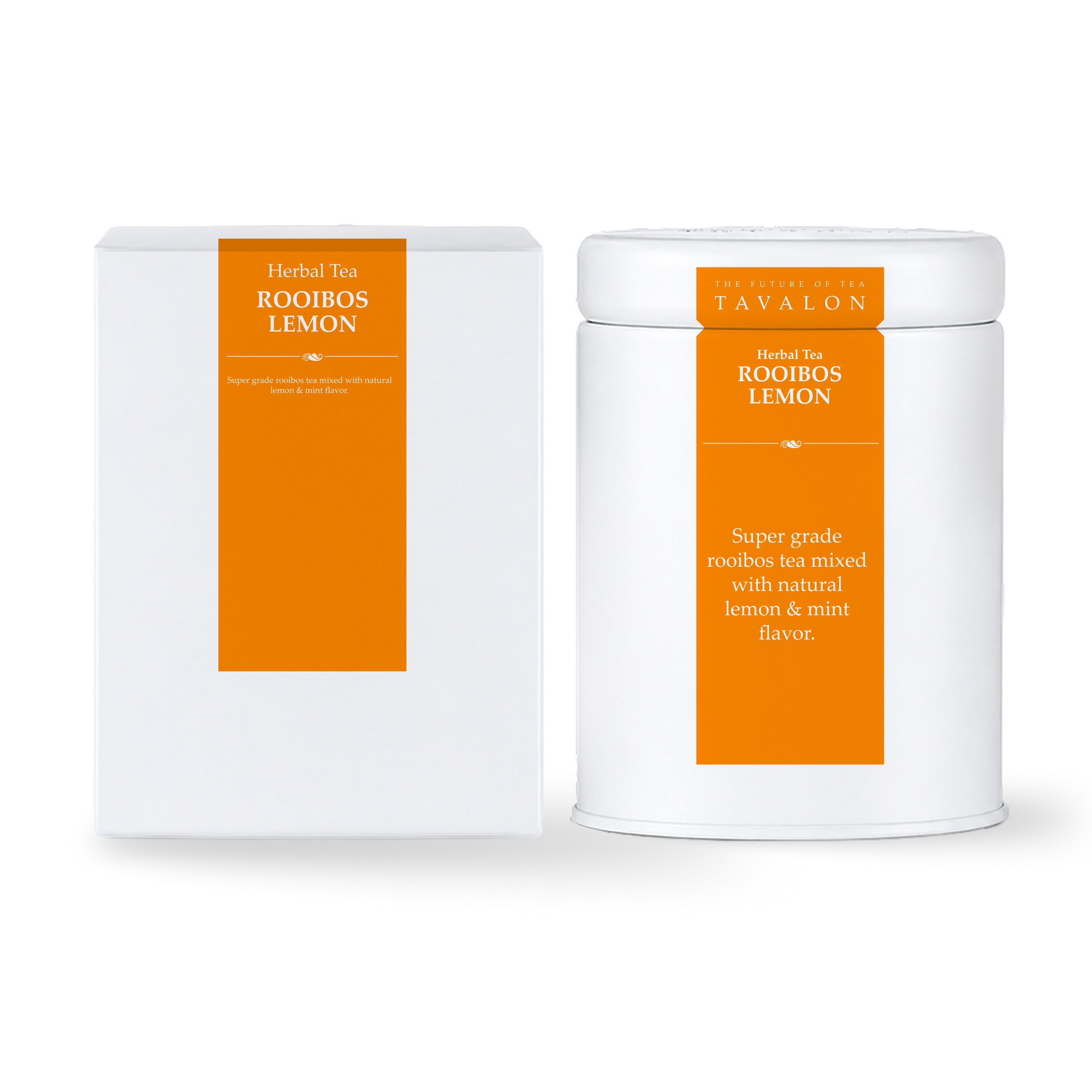 Rooibos Lemon Large Pouch Tin | Tavalon Tea Australia