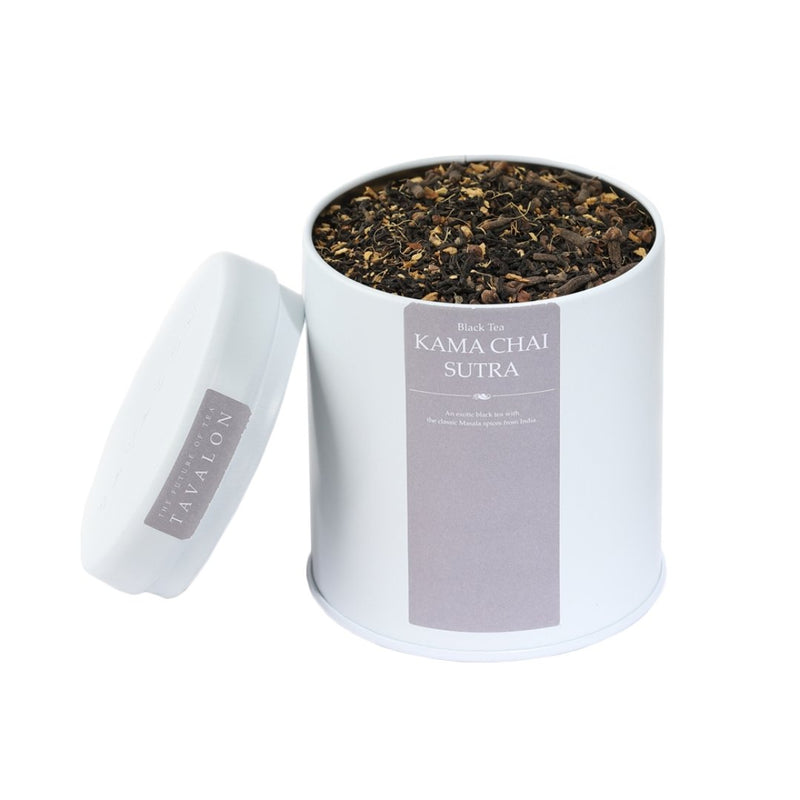Kama Chai Sutra Loose Leaf Large Tin | Tavalon Tea Australia