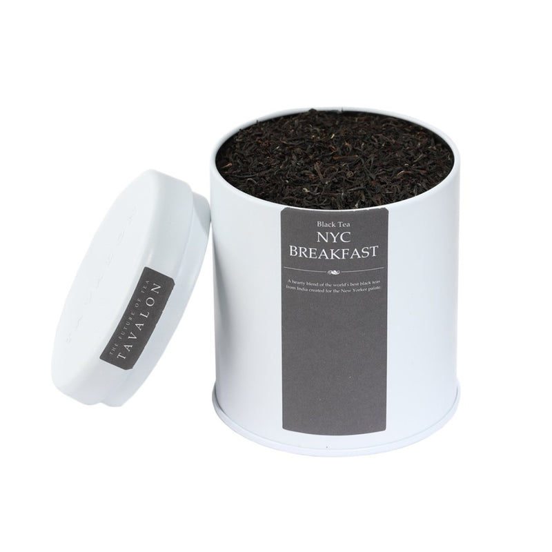 NYC Breakfast Loose Leaf Large Tin | Tavalon Tea Australia