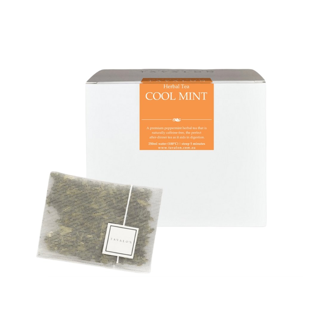 Cool Mint Teabags Package | Tavalon Tea Australia