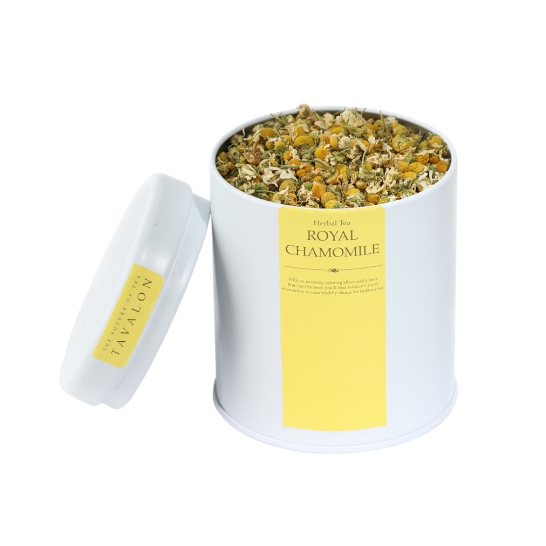 Royal Chamomile Loose Leaf Tea - Large Tin | Tavalon Tea Australia