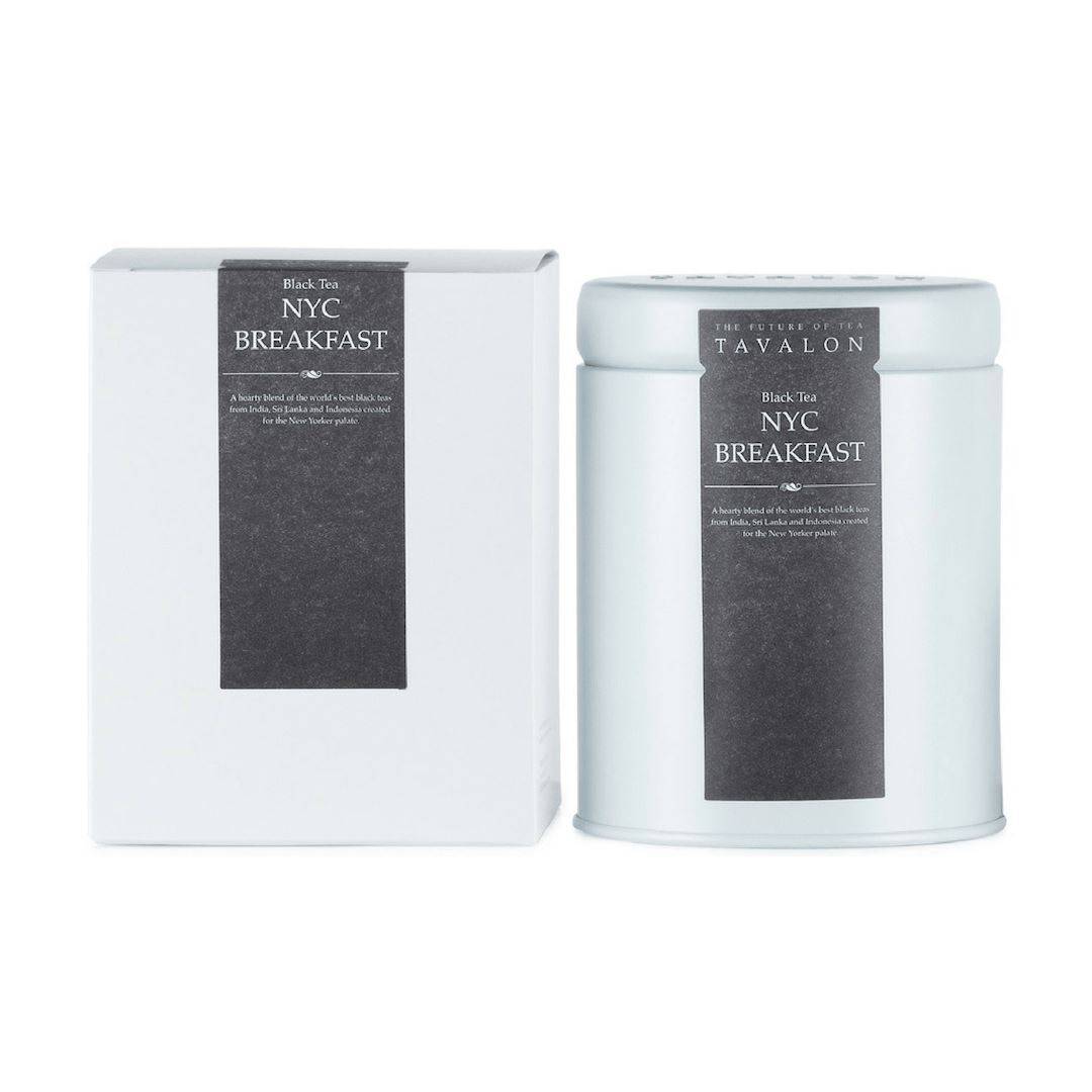NYC Breakfast Large Package & Tin | Tavalon Tea Australia