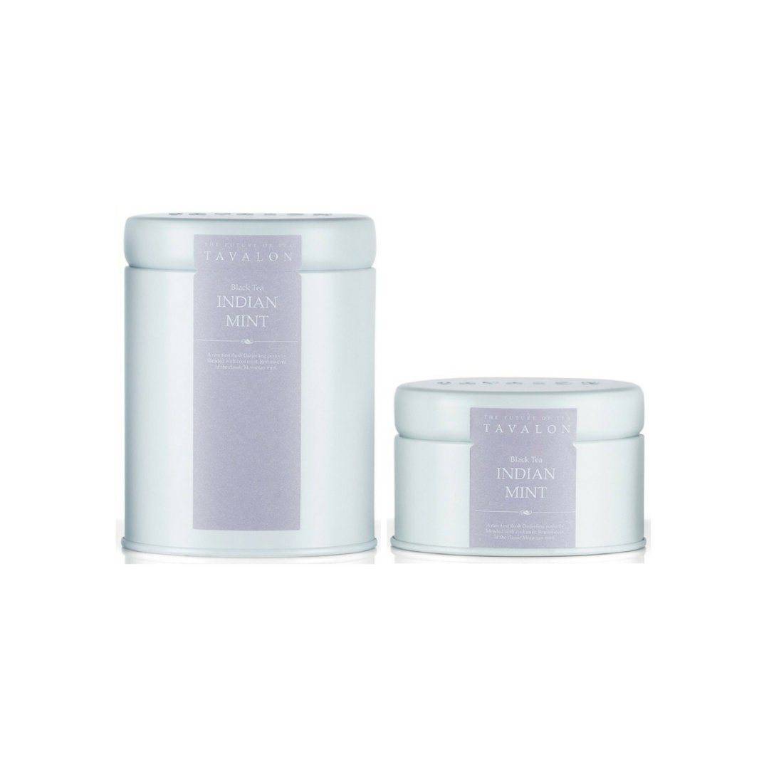Indian Mint Small & Large Tins | Tavalon Tea Australia