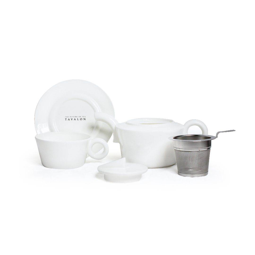 Tavalon Signature Teapot & Cup Set | Tavalon Tea Australia