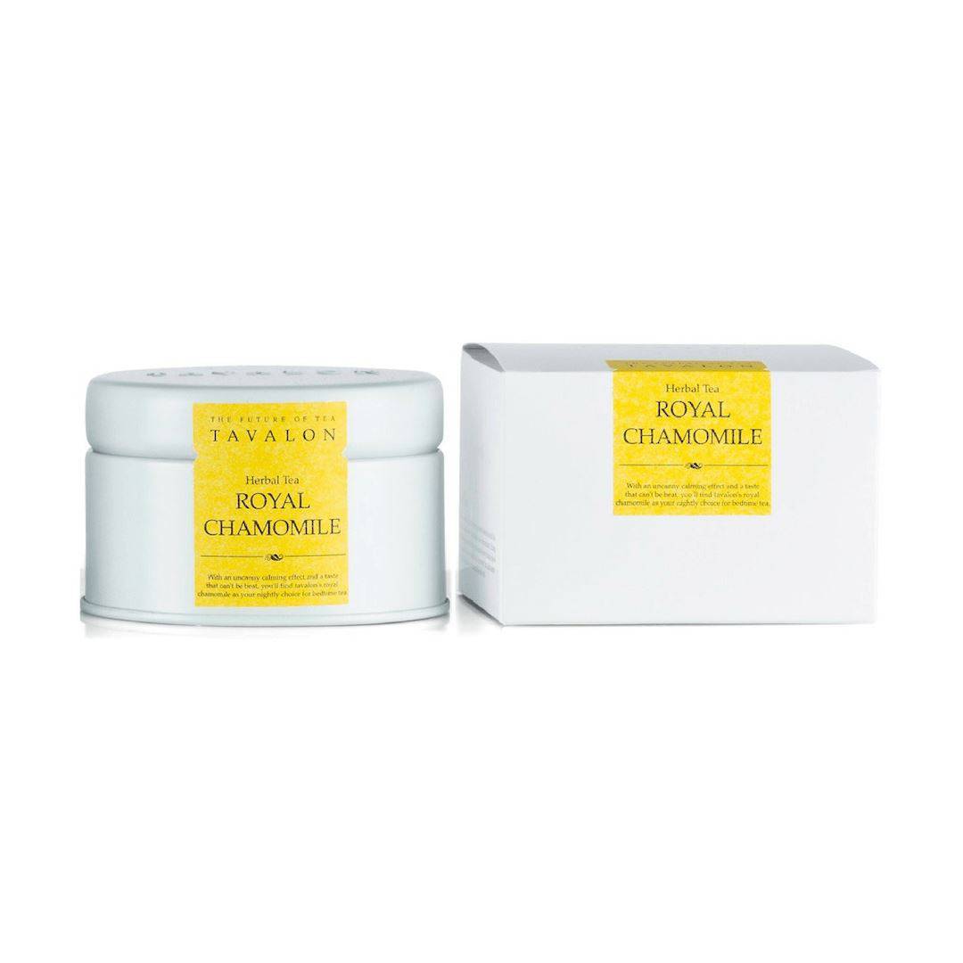 Royal Chamomile Small Tin & Package | Tavalon Tea Australia
