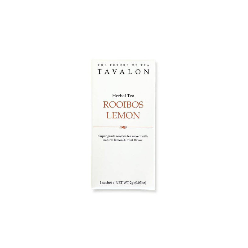 Rooibos Lemon Boxed Teabag | Tavalon Tea Australia