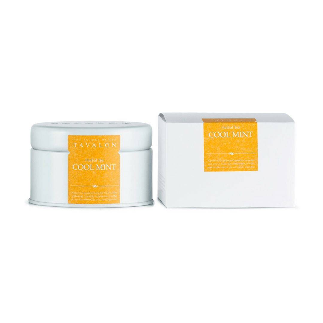 Cool Mint Small Tin & Package | Tavalon Tea Australia