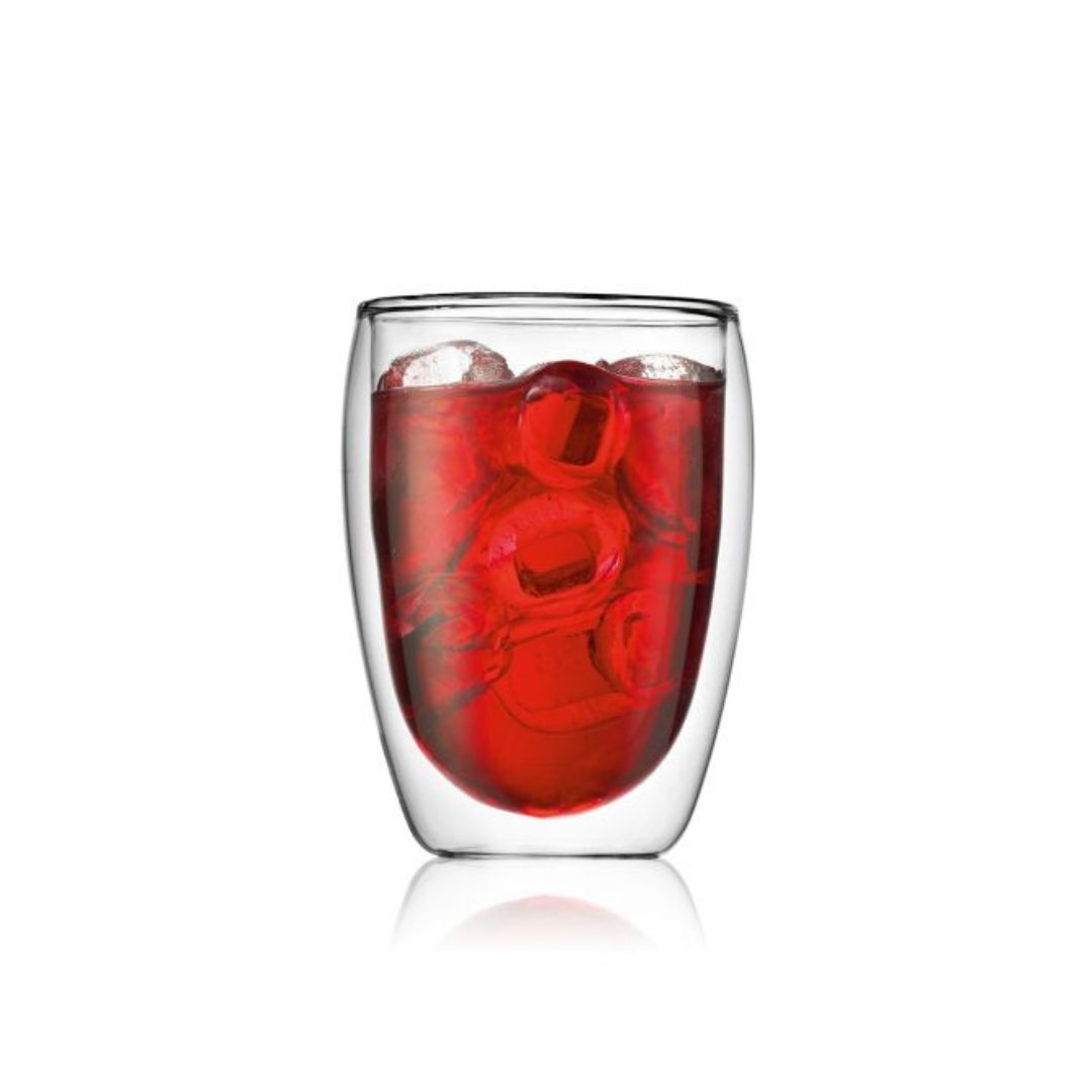 PAVINA Double Wall Glass 350ml - Tavalon Tea Australia 