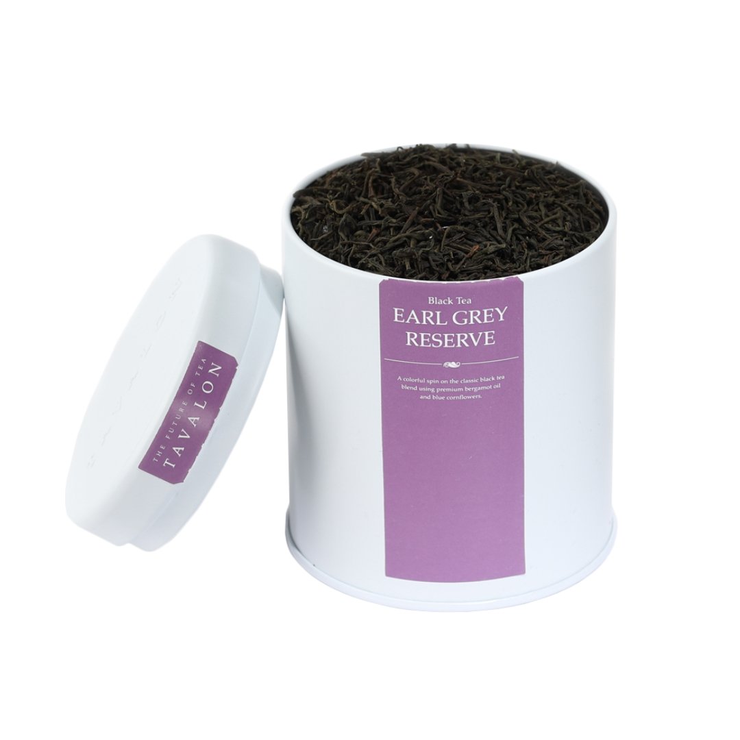 Earl Grey Reserve Large Tin Loose Leaf Tea | Tavalon Tea Australia