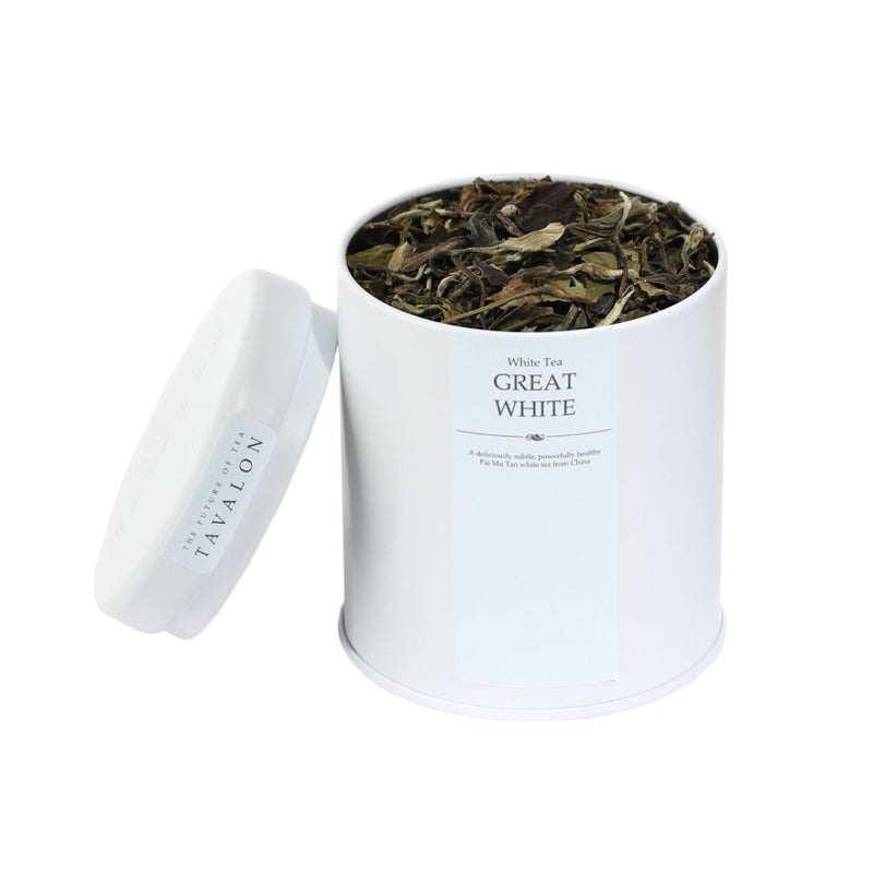 Great White Loose Leaf Large Tin | Tavalon Tea Australia