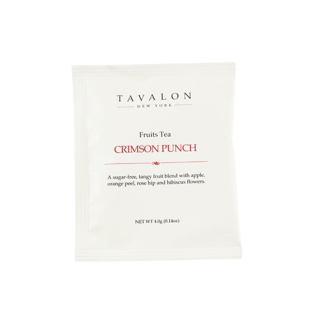 Crimson Punch Wrapped Teabags | Tavalon Tea Australia