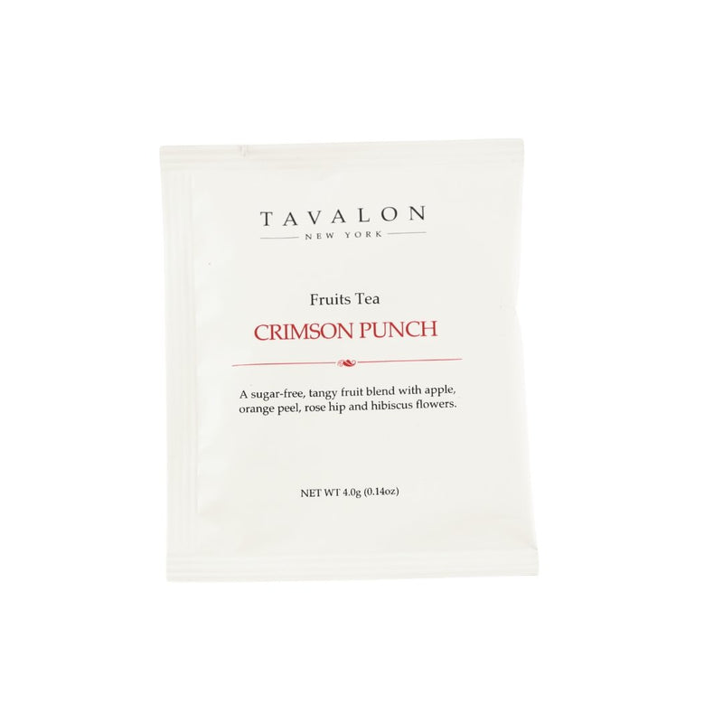 Crimson Punch Wrapped Teabags | Tavalon Tea Australia