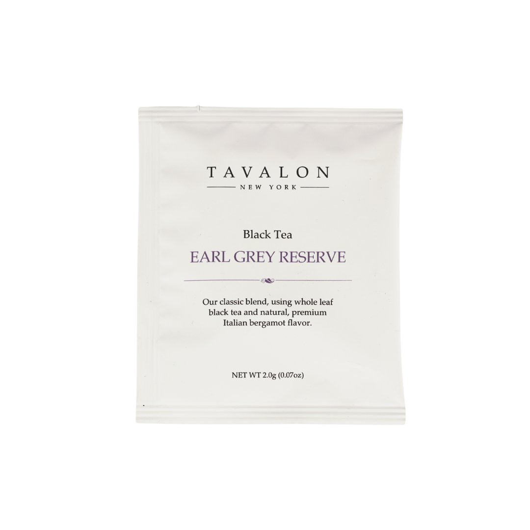 Earl Grey Reserve Wrapped Teabags | Tavalon Tea Australia