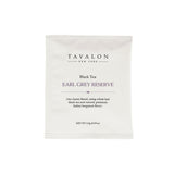 Earl Grey Reserve Wrapped Teabags | Tavalon Tea Australia