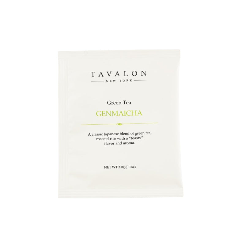 Genmaicha Wrapped Teabags | Tavalon Tea Australia
