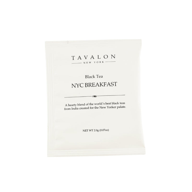 NYC Breakfast Wrapped Teabags | Tavalon Tea Australia