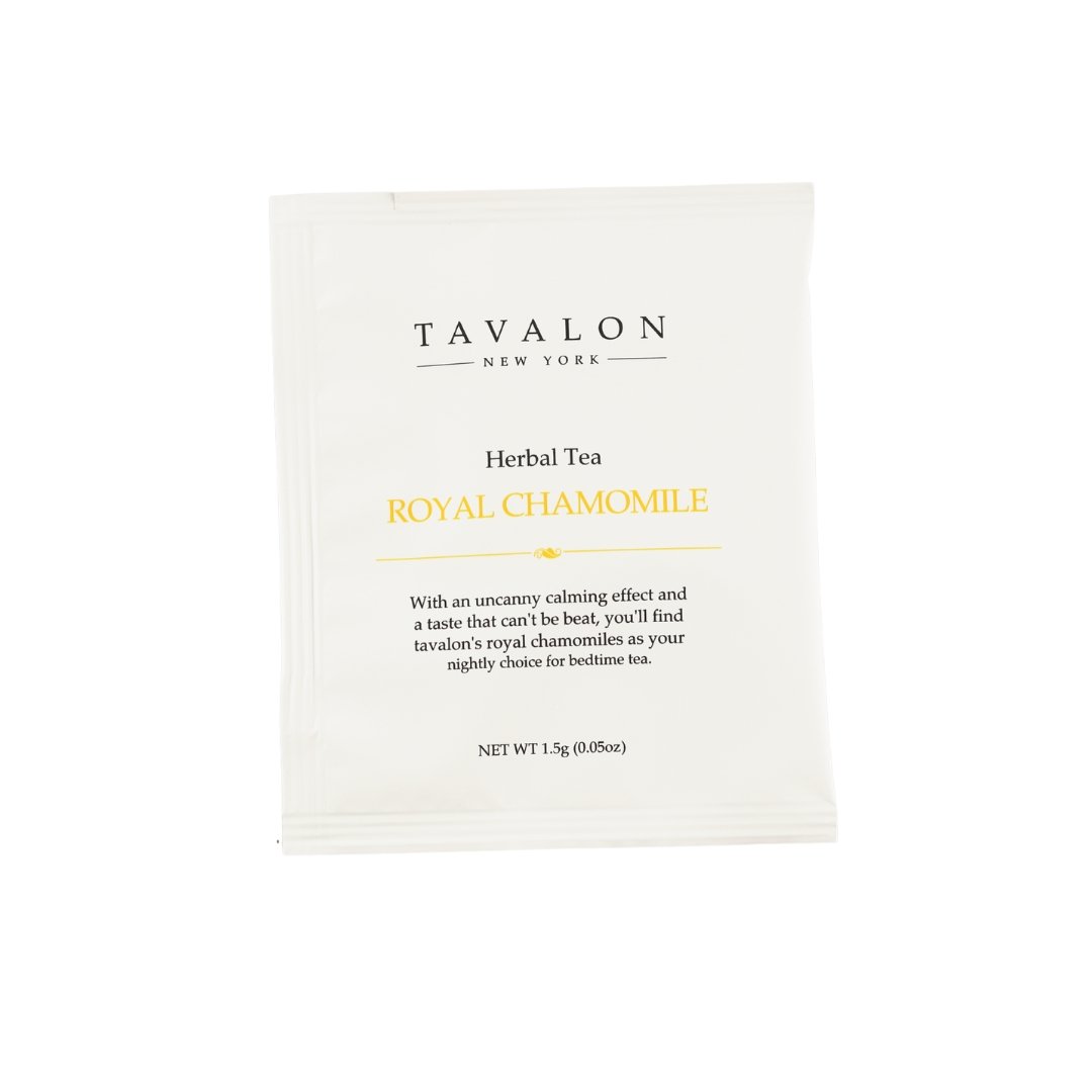 Royal Chamomile Wrapped Teabags | Tavalon Tea Australia