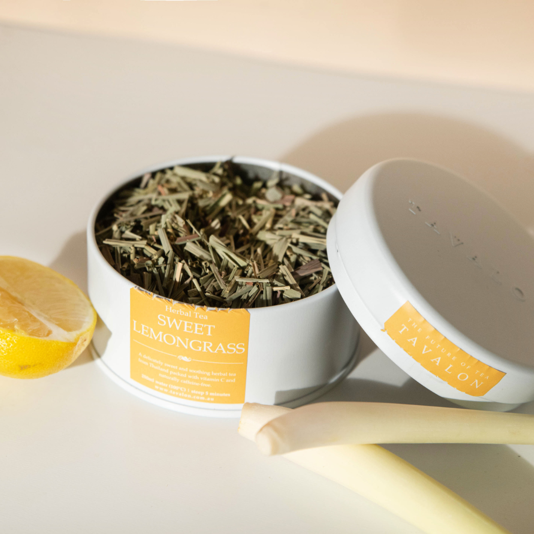 Sweet Lemongrass Tea Small Tin | Tavalon Tea Australia