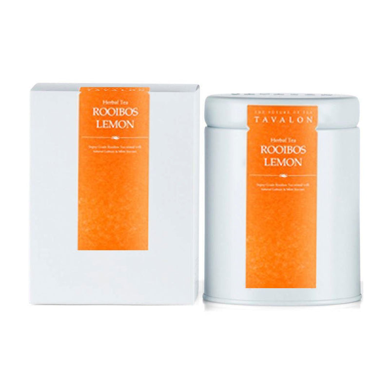 Rooibos Lemon Large Package & Tin | Tavalon Tea Australia