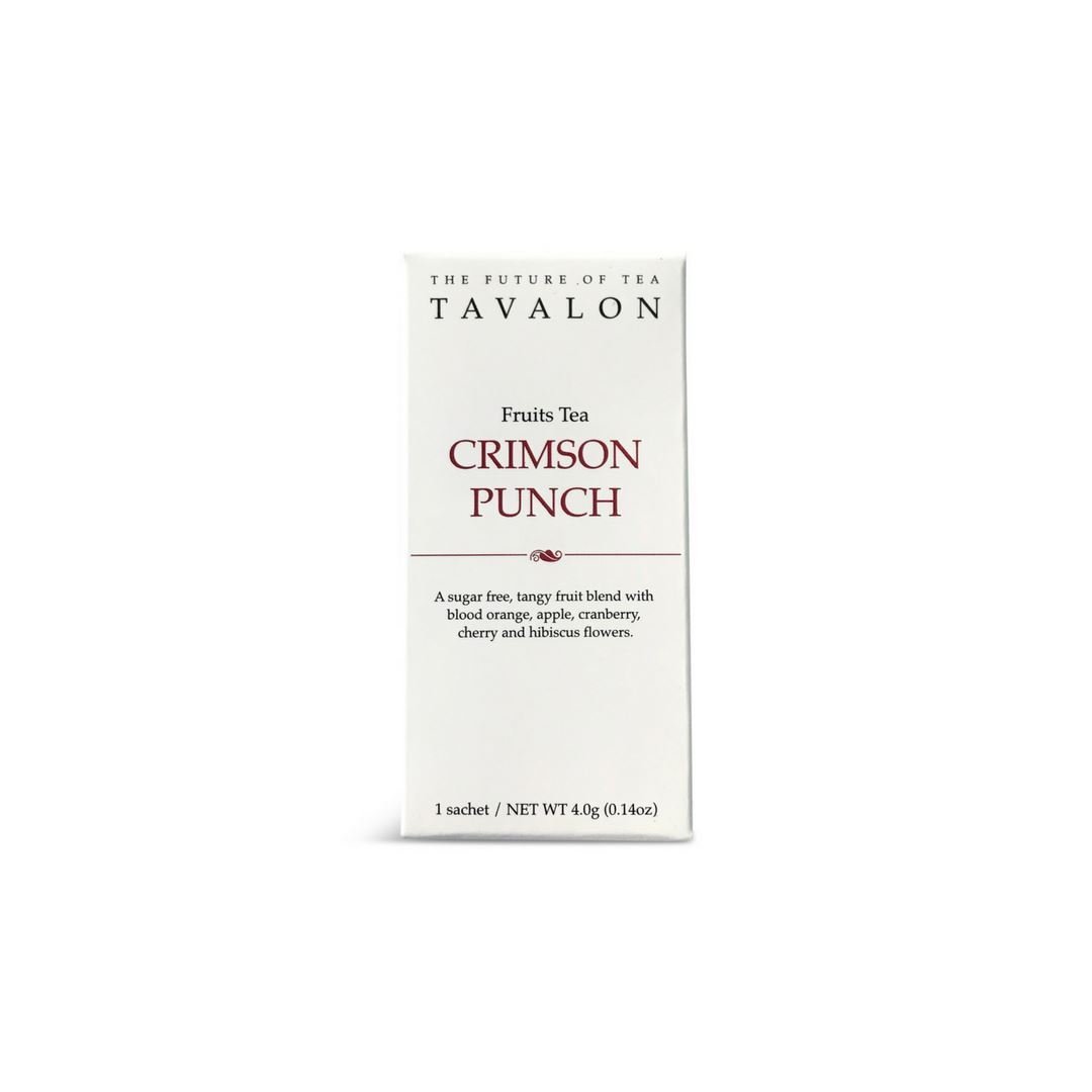 Crimson Punch Boxed Teabag | Tavalon Tea Australia